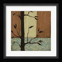Arts Crafts Silhouette V Framed Print