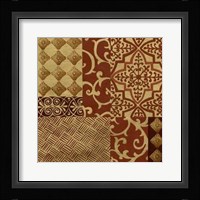 Henna Patterns On Gold I Giclee