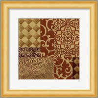 Henna Patterns On Gold I Giclee