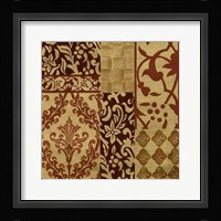 Henna Patterns On Gold II Giclee