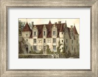 Petite French Chateaux VI Giclee