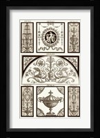 Sepia Pergolesi Panel III Giclee