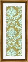 Vivid Damask In Gold I Giclee