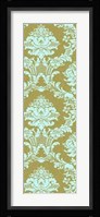 Vivid Damask In Gold I Giclee