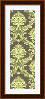 Vivid Damask In Green I Giclee