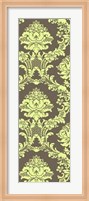 Vivid Damask In Green I Giclee