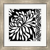 Graphic Chrysanthemums I Giclee