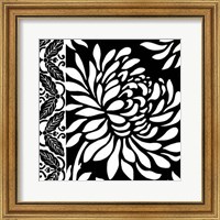 Graphic Chrysanthemums II Giclee
