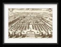 Sepia Noor From West Framed Print