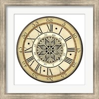 Vintage Lace Clock Giclee