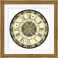 Vintage Motif Clock Giclee