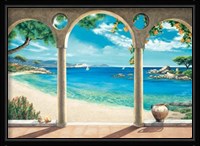 Mediterranean Bay Fine Art Print