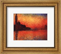 San Giorgio Maggiore at Twilight (Dusk in Venice), c.1908 Fine Art Print