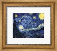 The Starry Night, c.1889 Fine Art Print