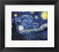 The Starry Night, c.1889 Fine Art Print