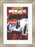 Grand Prix De Monaco 1930 Fine Art Print