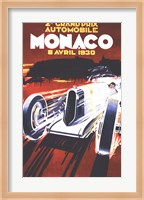 Grand Prix De Monaco 1930 Fine Art Print
