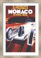 Grand Prix De Monaco 1930 Fine Art Print