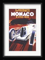 Grand Prix De Monaco 1930 Fine Art Print