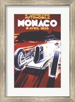 Grand Prix De Monaco 1930 Fine Art Print