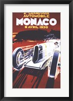 Grand Prix De Monaco 1930 Fine Art Print