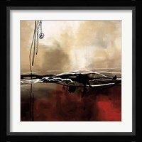 Symphony in Red and Khaki I Framed Print