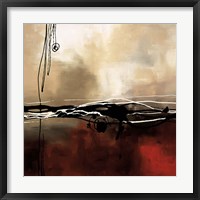 Symphony in Red and Khaki I Framed Print