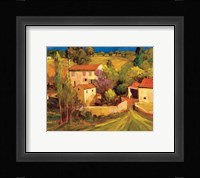 La Femme en Provence Framed Print