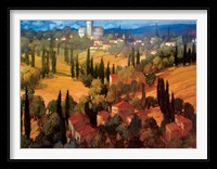 Tuscan Castle Framed Print