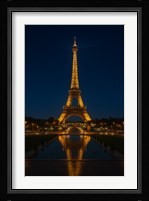Eiffel Tower at Night Fine Art Print