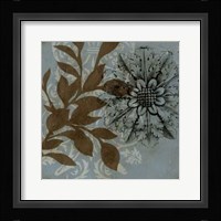 Dusty Rosettes I Framed Print