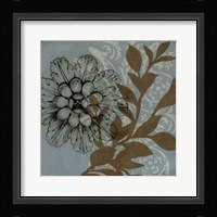 Dusty Rosettes IV Framed Print