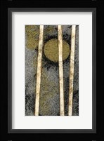 Metallic Moonlight II Framed Print