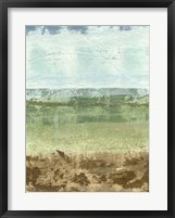 Extracted Landscape I Framed Print