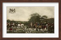 Sir Richard Sutton and The Quorn Hounds Giclee