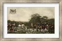 Sir Richard Sutton and The Quorn Hounds Giclee