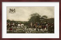 Sir Richard Sutton and The Quorn Hounds Giclee