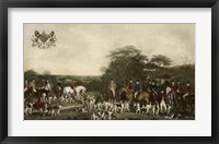 Sir Richard Sutton and The Quorn Hounds Giclee