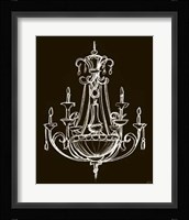 Elegant Chandelier III Framed Print