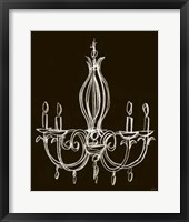 Elegant Chandelier IV Giclee