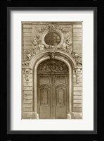 Ornamental Door I Framed Print