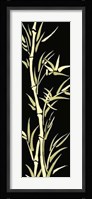 Asian Bamboo Panel II Framed Print