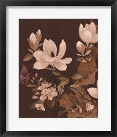 Asian Brocade II Framed Print