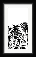 Tropical Silhouette II Framed Print