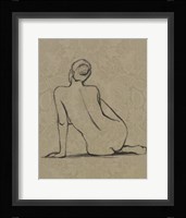 Sophisticated Nude II Framed Print