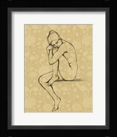 Sophisticated Nude IV Framed Print