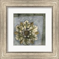 Small Rosette and Damask I Fine Art Print