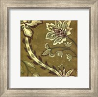 Medium Pistachio Paisley II Fine Art Print