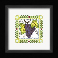 Rustic Tile II Framed Print