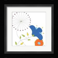Playful Blooms I Framed Print